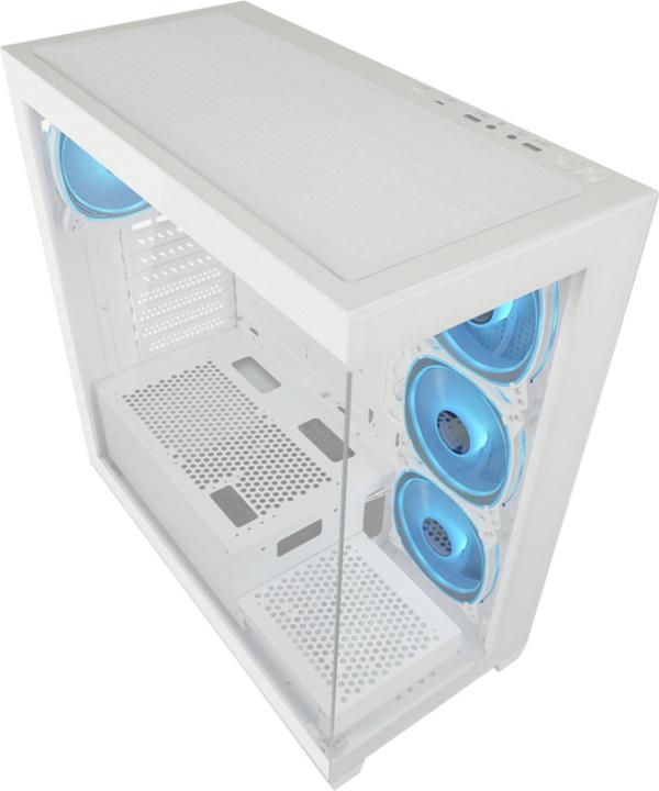 Produktbild LC-Power Gehï¿½use Gaming LC-715W-ON Seamless Pale X (Mini-ITX, ATX)