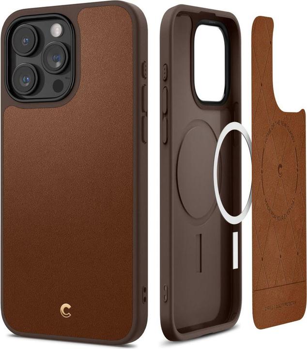 Cyrill Kajuk MAG iPhone 15 Pro 6.1" Magsafe saddle brown ACS06771 (Apple iPhone 15 Pro)