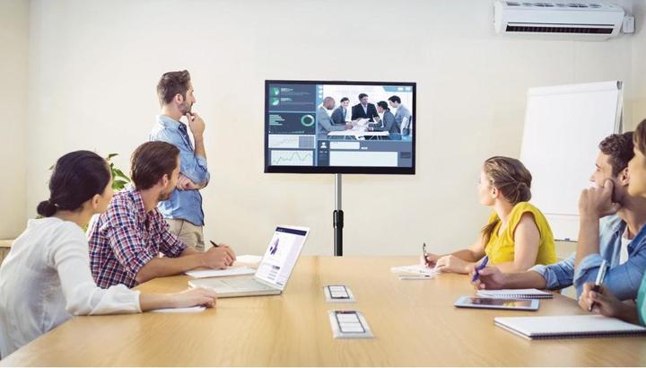 Actual product image Techly column support (Universal, 27", 22 kg)