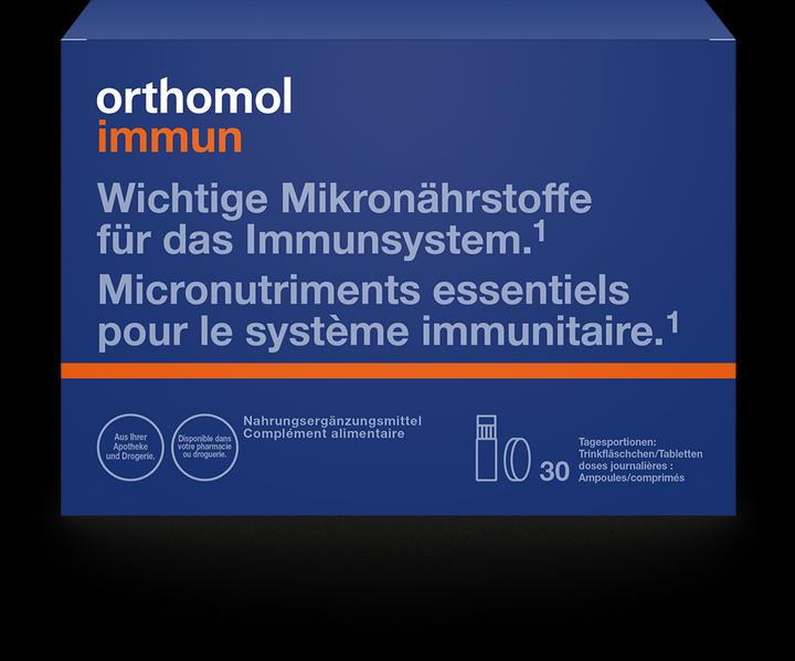 Actual product image Pharma Medica orthomol Immune (30 Piece, Liquid, Pills, 1196 g)
