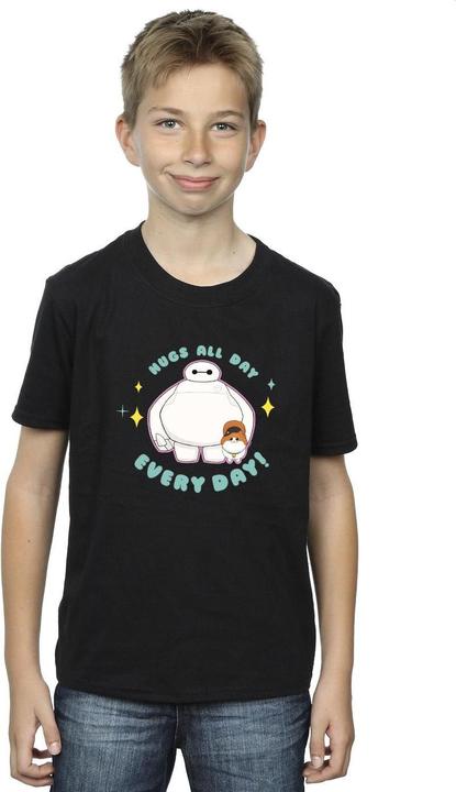 Actual product image Disney Boys Big Hero 6 Baymax Hugs Everyday T-Shirt (152, 158)