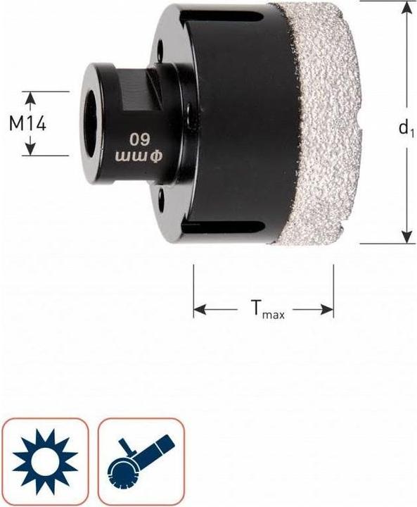 Produktbild Rotec Diamantbohrer (6 Millimeter)