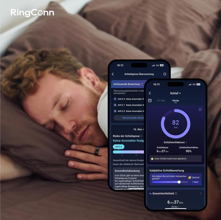 Actual product image RingConn Smart Ring (Gen2) (7, Gold)