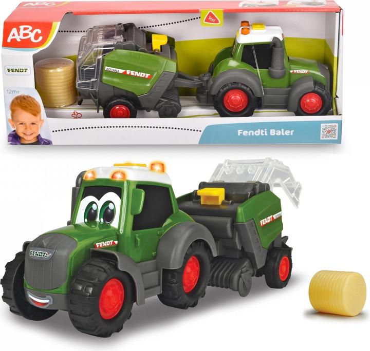 Produktbild Dickie ABC Fendti Traktor mit Heumaschine