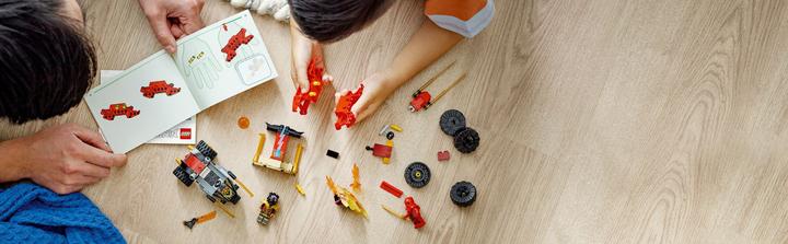 Image du produit LEGO Poursuite avec le bolide de Kai et la moto de Ras (71789, LEGO Ninjago)