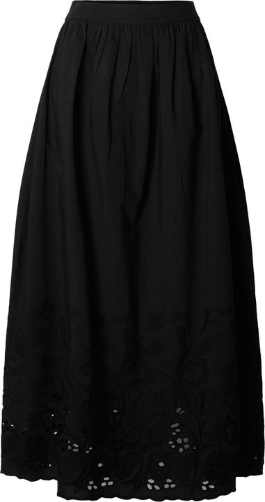 Actual product image Selected Femme Broderie Anglaise Maxirock (40)