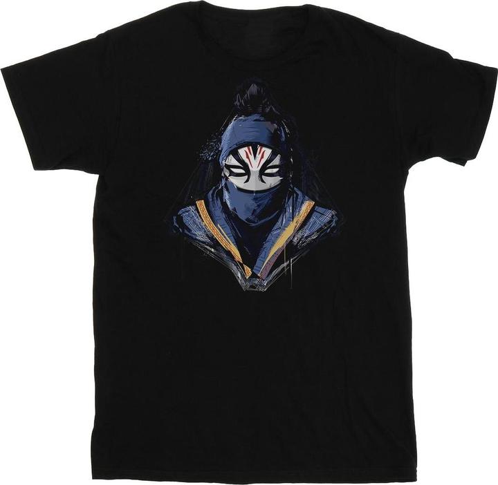 Produktbild ShangChi And The Legend Of The Ten Rings Razor Fist Masked Paint TShirt (XXL)