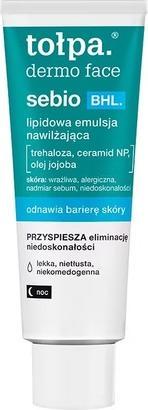 Label énergétique Tołpa Topa Topadermo Face Sebio Bhl Emulsion lipidique hydratante 40ml (40 ml)