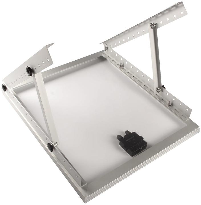 Actual product image Revolt Set of 2 Adjustable Aluminium Solar Panel Bracket (Solar system mounting material)