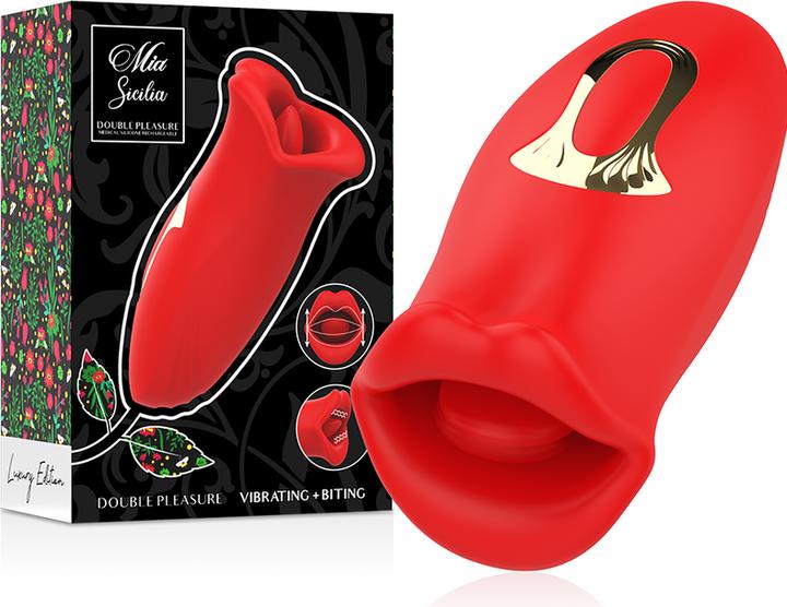 Actual product image Mia Sicilia Double Pleasure Vibrating + Biting