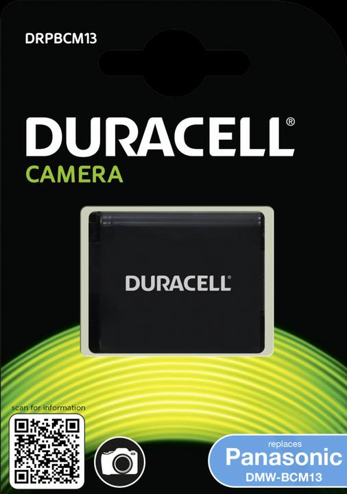 Produktbild Duracell Li-Ion Akku 1020 mAh für Panasonic DMW-BCM13 (Akku)