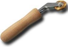 Actual product image Leister 106.972 Pressure roller Ø 28 x 6 mm, brass ball bearing