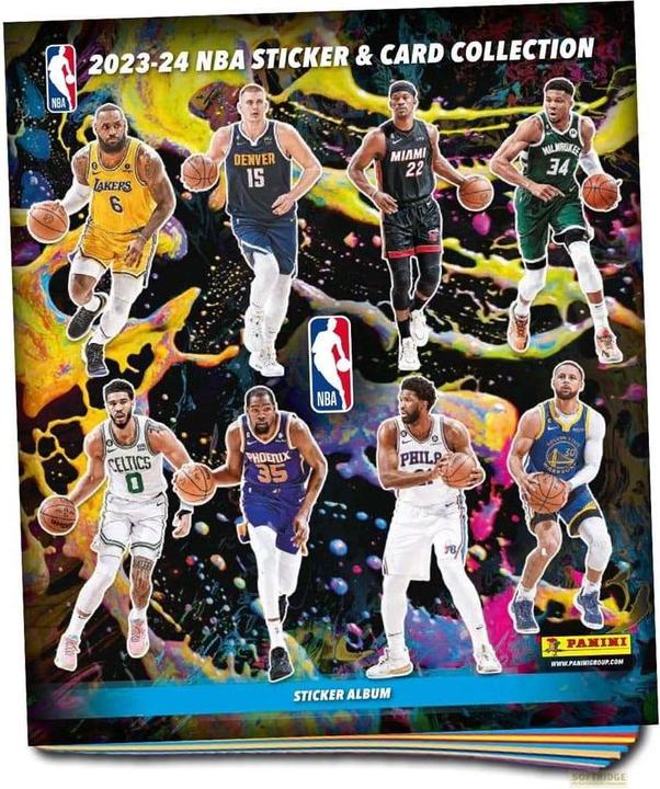 Panini NBA Sticker & Trading Cards Collection 2023-24 Sticker Album *Version Française