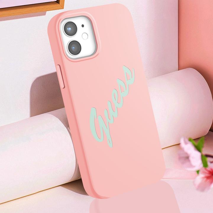 Productafbeelding Guess Hard Cover Silicone Vintage (Apple iPhone 12)