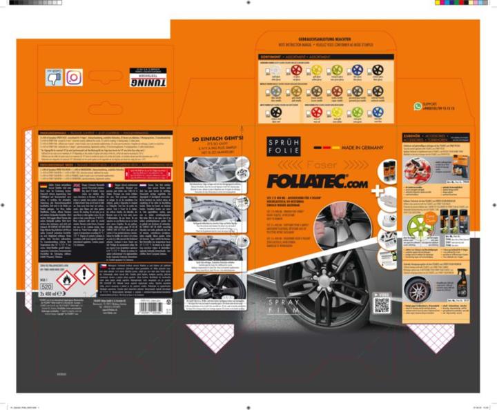 Image du produit Foliatec Film en spray