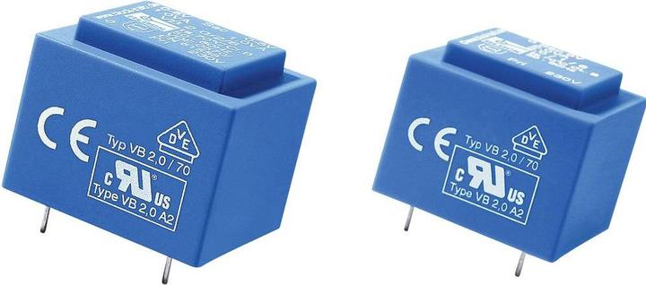 Block VB 2.3/1/24 Print transformer 1 x 230 V/AC 1 x 24 V/AC 2.30 VA