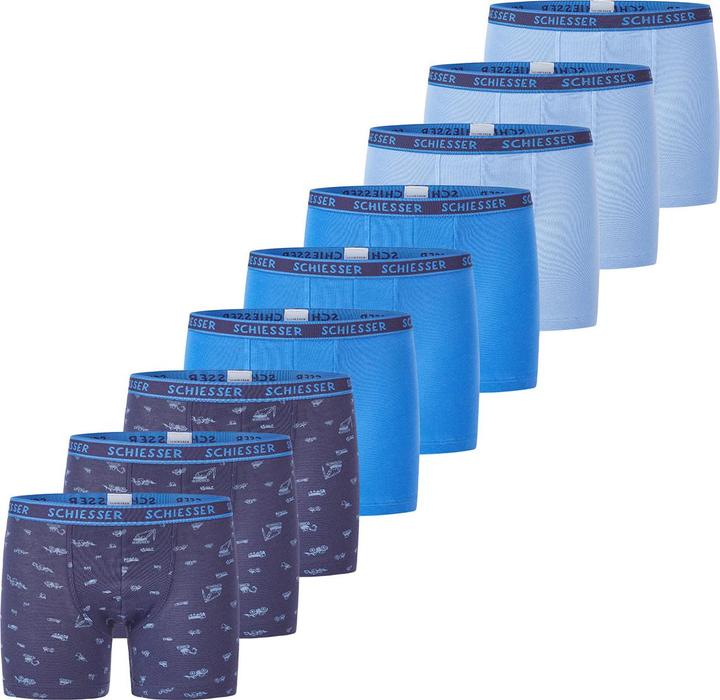 Produktbild Schiesser 9er Pack Kids Boys 95/5 Organic Cotton Shorts / Pants (104, 9er Pack)