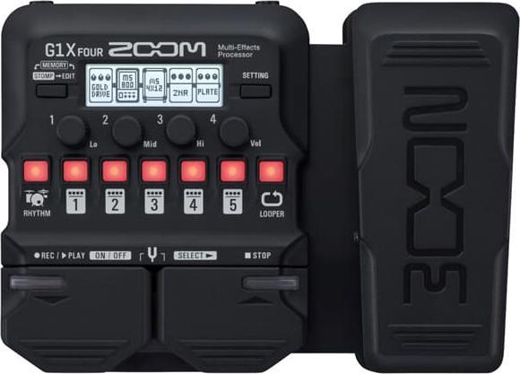 Produktbild Zoom G1X FOUR/M (EU/UK) Guitar Multi-Effects Pedal