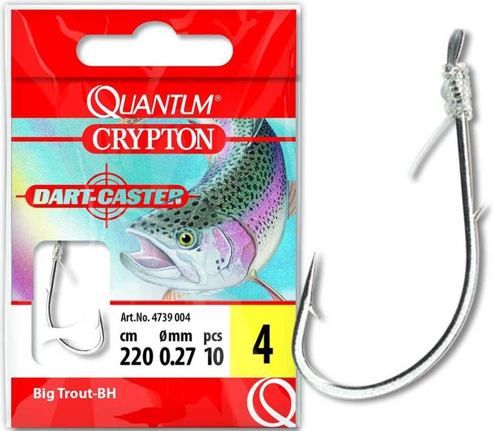 Actual product image Quantum Crypton Big Trout Bra Leader Hook