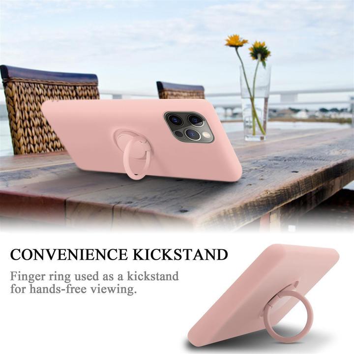 Produktbild Cadorabo TPU Liquid Ring Silicone Case Hülle (Apple iPhone 13 mini)