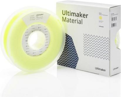 Produktbild Ultimaker PETG - Gelb Transluzent - 2.85mm (PETG, 2.85 mm, 750 g, Gelb)