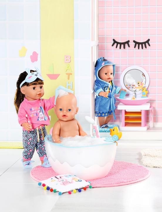 Produktbild Zapf Creation Zapf 835265 BABY born Bath Deluxe GuteNacht Set 43cm