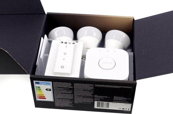 Immagine prodotto Philips Starter kit bianco Hue (E27, 9 W, 806 lm, 2 x, F)