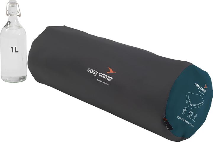 Actual product image Easy Camp Skylark Mat Double 3cm, Blue 300078 (blau, Modell 2025)