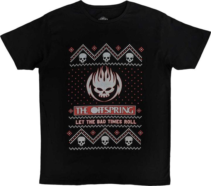 The Offspring Bad Times TShirt weihnachtliches Design