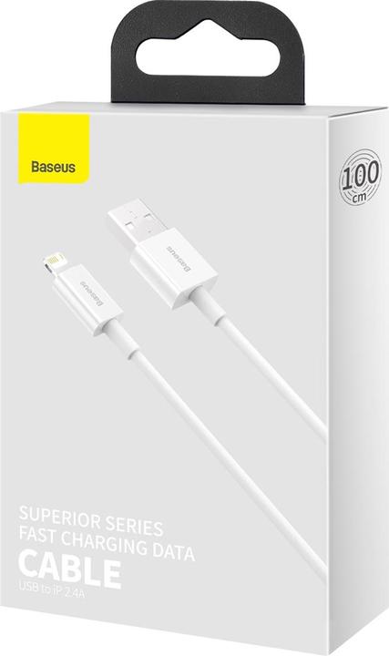 Actual product image Baseus USB Type A - Lightning (1 m, USB 2.0)