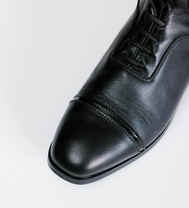 Immagine prodotto Fouganza Reistiefel 900 Leder Damen schwarz (37)