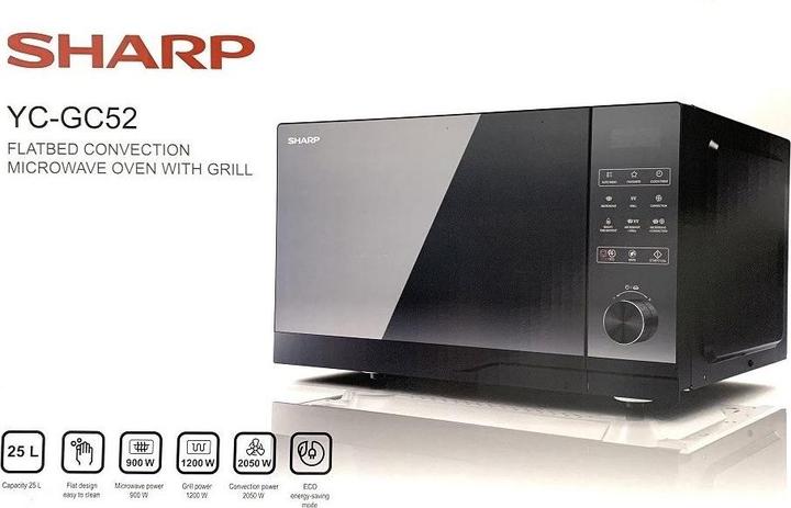 Immagine prodotto Sharp GC52BEB nero (25 l)