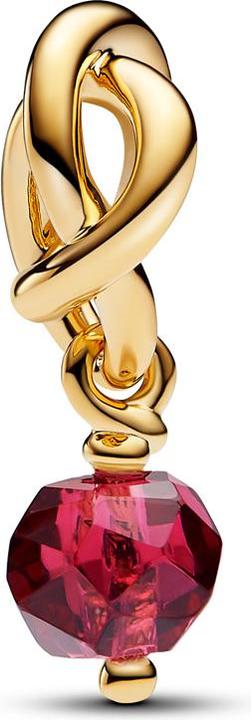 Actual product image Pandora Moments birthstone July (Metal, Gold plated)