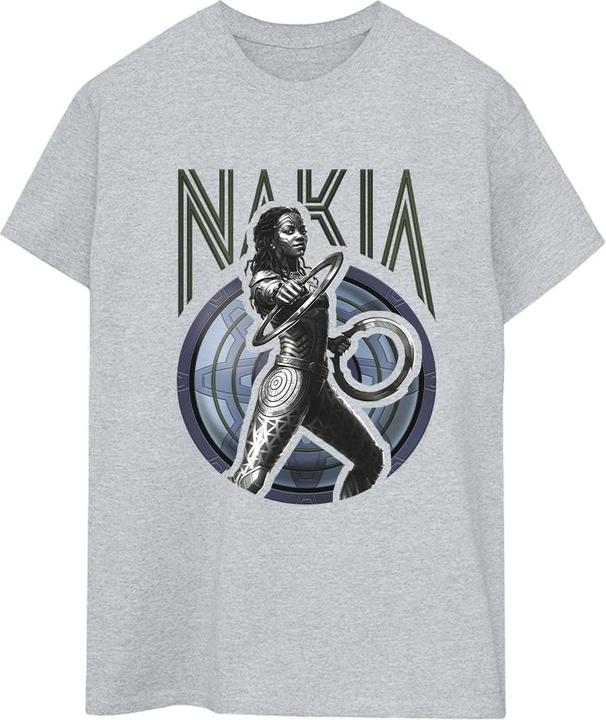Image du produit - T-shirt WAKANDA FOREVER NAKIA SHIELD - Femme (XL)