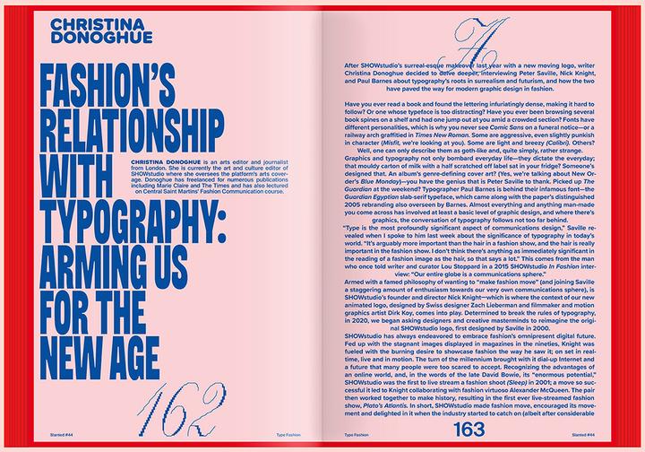 Image du produit Slanted Magazine #44 - TYPE FASHION (Anglais, Slanted Publishers, Ronald Stoops, Lars Harmsen, Julia Kahl, 2024)