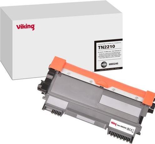 Produktbild Viking Tonerkartusche TN2210 Kompatibel Brother TN-2210 Schwarz (BK)