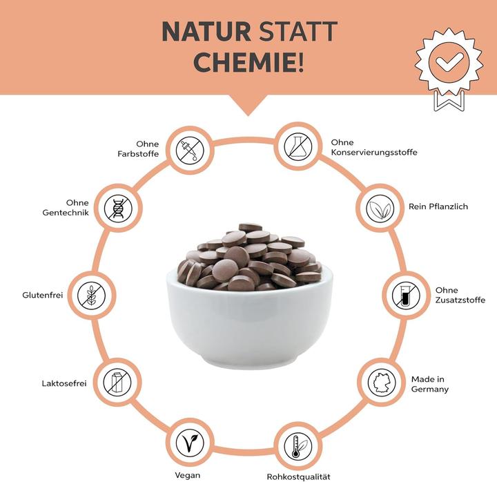 Immagine prodotto Eltabia Compresse di maca dal Perù | Qualità premium di cibo crudo (400 Pezzo/i, Pillole)