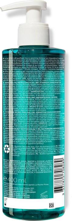 Actual product image La Roche Posay Effaclar (Gel, 400 ml)