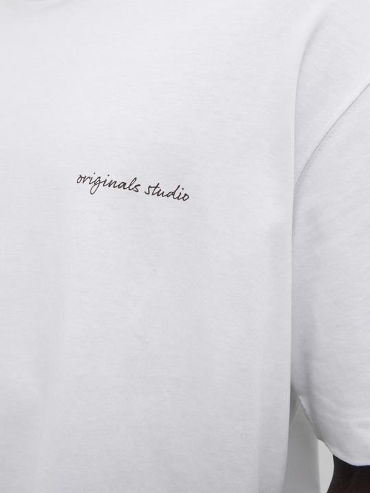 Produktbild Jack & Jones Rückenprint Rundhalsausschnitt T-shirt T-shirt (S)