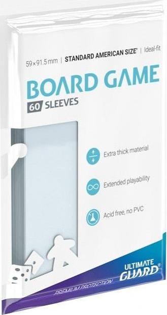 Produktbild Ultimate Guard Kartenhülle Standard American Board Game Sleeves 60