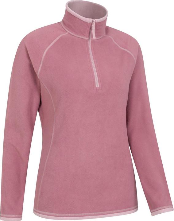 Actual product image Mountain Warehouse Womens/Ladies Montana Half Zip Fleece Top (30)