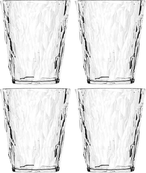 Immagine prodotto Koziol Bicchiere da 250 ml Set di 4 bicchieri CLUB No. 1 (0.25 l, 4 x)