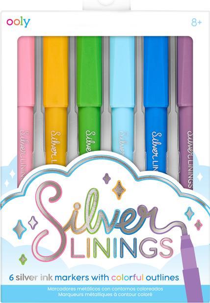 Immagine prodotto Ooly 130-082 (Blu, Viola, Verde, Pink, Blu chiaro, Arancia, Metallico, 6 x)