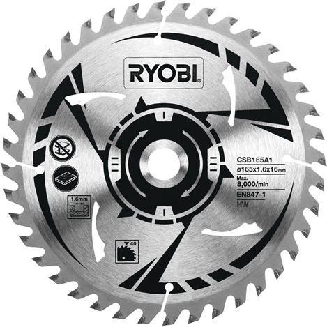 Immagine prodotto Ryobi Tarcza do drewna 165mm, 40 zębów CSB165A1