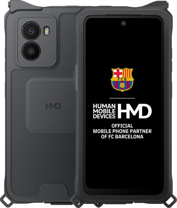 Produktbild HMD Fusion Business Edition (256 GB, Black, 6.56", Hybrid Dual SIM, 108 Mpx, 5G)
