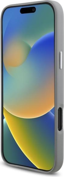 Actual product image BMW BMHMP16X23PUFWG iPhone 16 Pro Max 6.9" szary/grey hardcase Sign Full Wrapped Metal MagSafe (Apple iPhone 16 Pro Max)