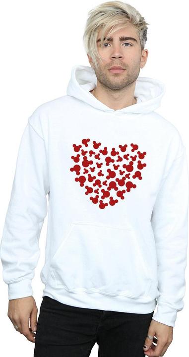 Produktbild Disney Mickey Mouse Heart Silhouette Kapuzenpullover (XXL)