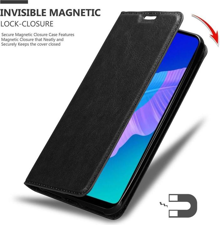Productafbeelding Cadorabo Boek Onzichtbare Magneethoes (Huawei P40 Lite E)