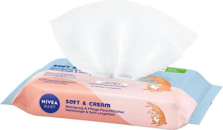 Immagine prodotto NIVEA Soft & Cream Feuchttücher Quattro (228 Pezzo/i)