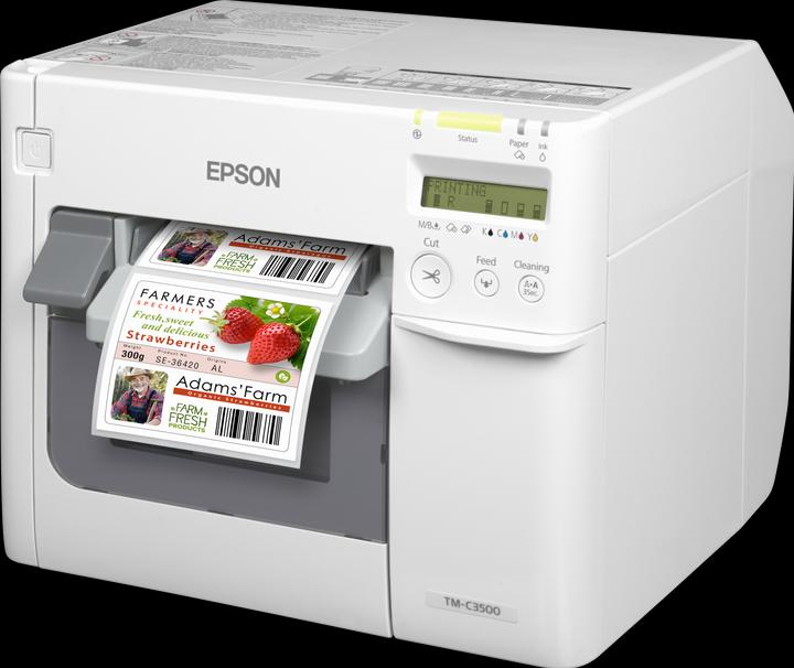 Actual product image Epson Tm-C3500 (720 dpi)